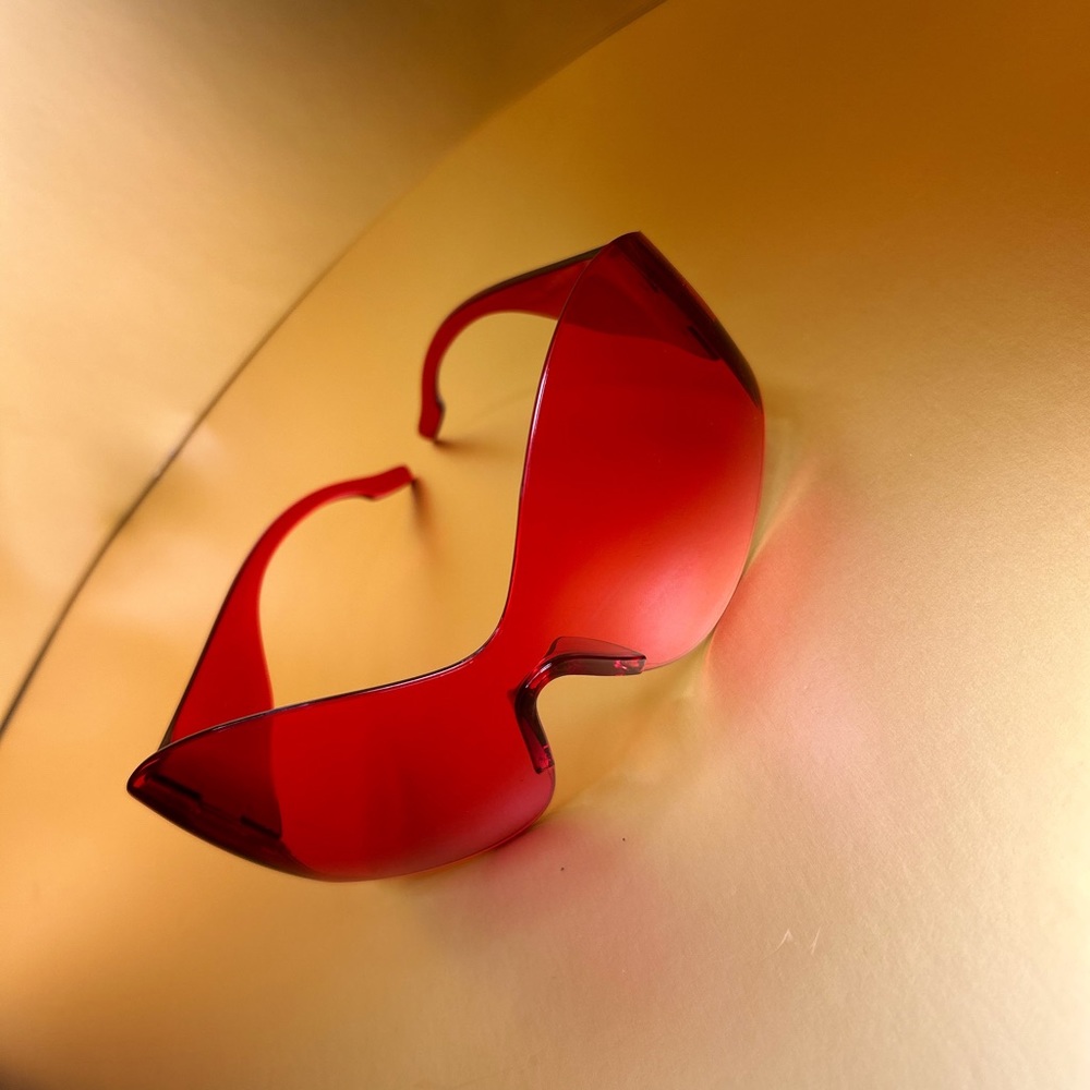 Red infrared Trendy Sunglasses